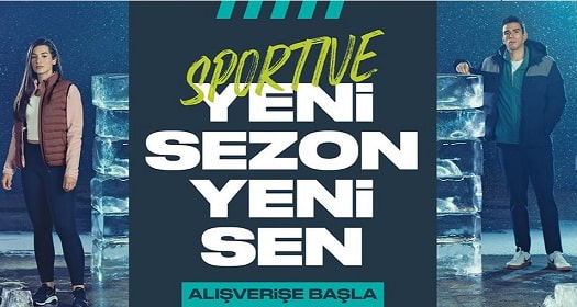 Sportive yeni sezon indirim kampanyası